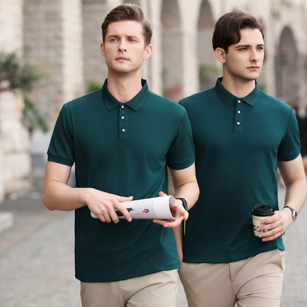 Сплошной цвет, деловая рубашка-поло с логотипом, студенческая классная форма, корпоративная группа, униформа для групповой деятельности, рекламная культурная рубашка, сделай сам