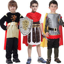 儿童成人国王王子衣服罗马武士战士服装话剧表演服饰cosplay套装