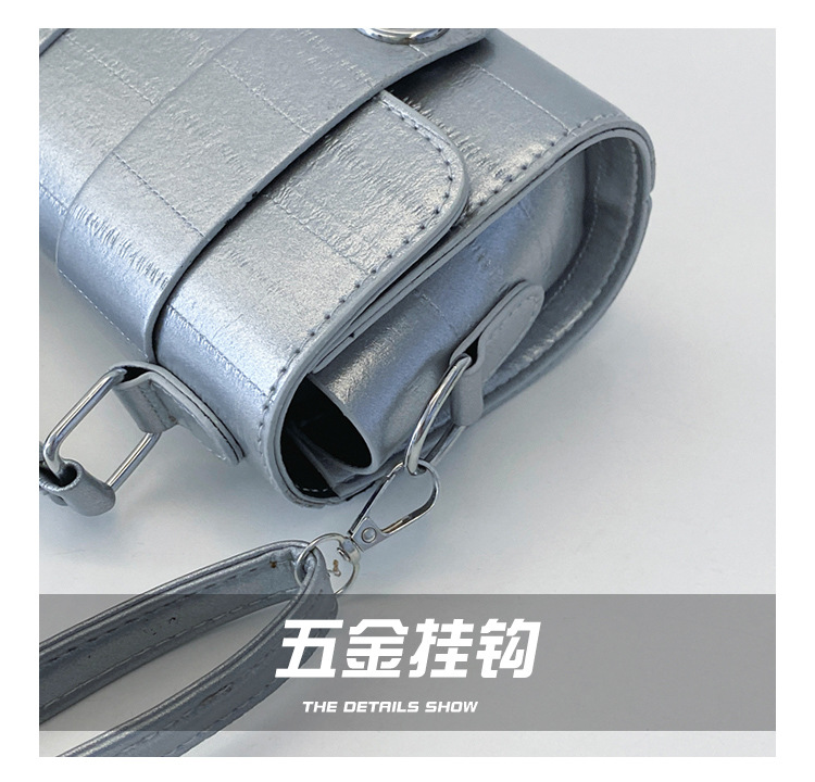 A trendy soft leather round bag for women, a new autumn/winter 2024 collection, stylish and versatile, single-shoulder crossbody bag for work undefined