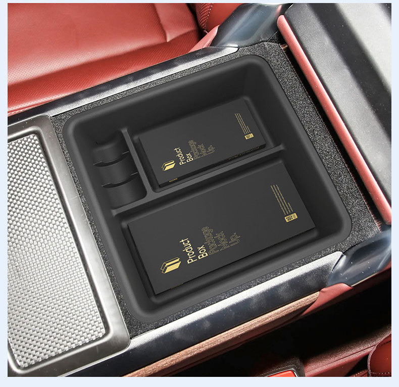 Suitable for 23-26 Models of Land Rover Range Rover Armrest Box Storage Box, Sports Center Console Storage Box, Interior Accessories