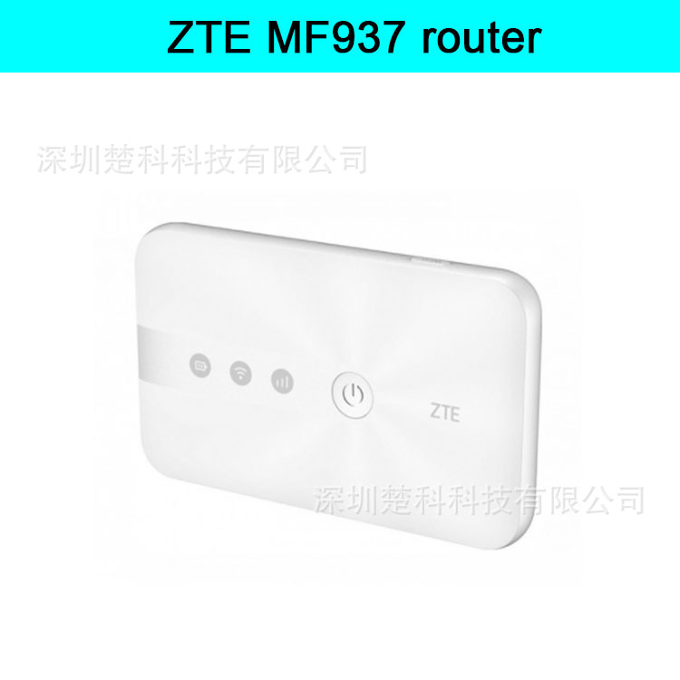 ZTE MF937 портативный wifi маршрутизация Устройство беспроводной маршрутизация Устройство 4г  Mobile WiFi Router