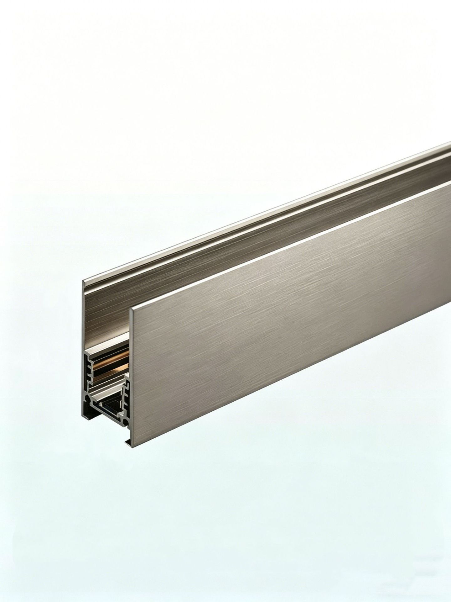 lámpara de pista de absorción magnética de paquete abierto Bauhaus track spotlight led plata medieval anti-deslumbrante sala de estar sin luz principal