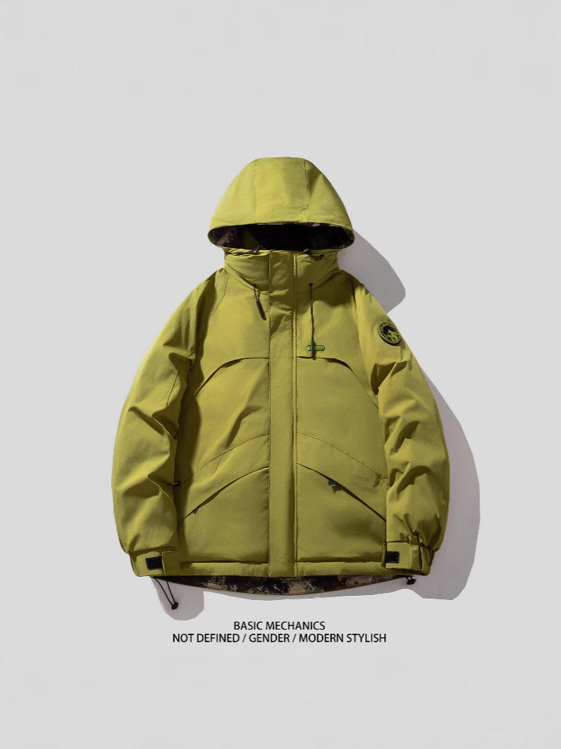 Men's travel down jacket
