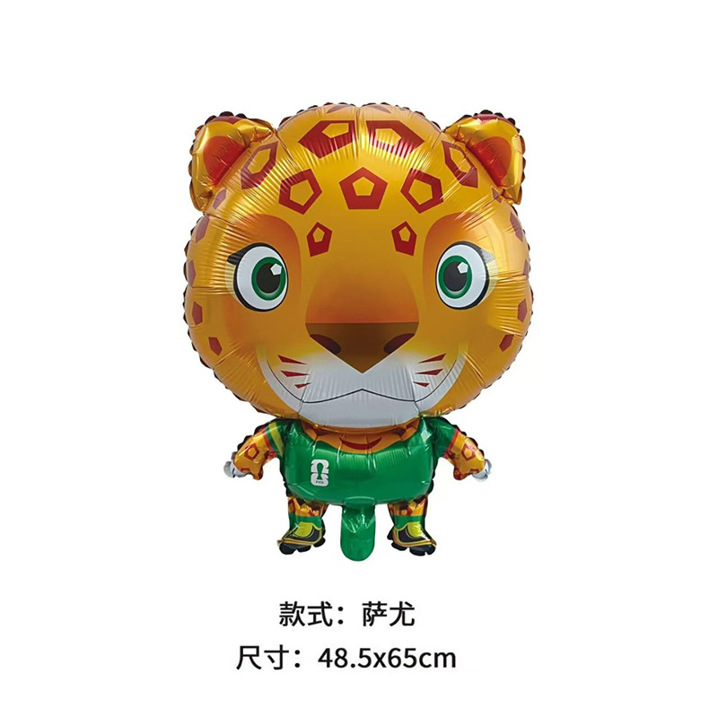 Transfronterizos 2026 Copa del Mundo Serie de globos Estados Unidos, Canadá, México Juego de fútbol Globo de aplausos Globo de trofeo Globo