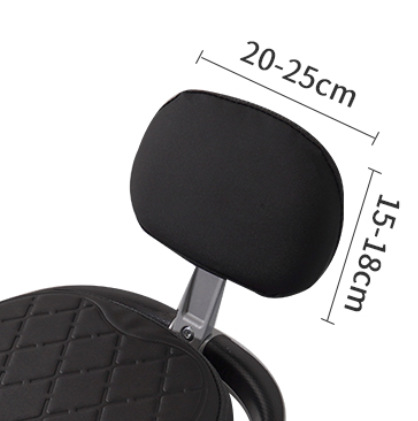 Electric Vehicle Backrest Cover, Rear Backrest Cover, Anti-Scalding and Sun Protection, Battery Vehicle Pedal Mesh, Leather Thickeneded, Non-Slip, Universal