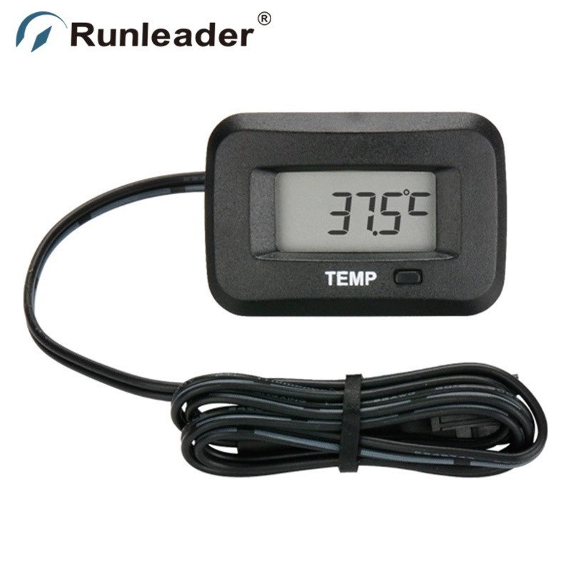 PT100 терморезистор цифровой дисплей измеритель температуры мотоцикл газонокосилка температура двигателя дисплей