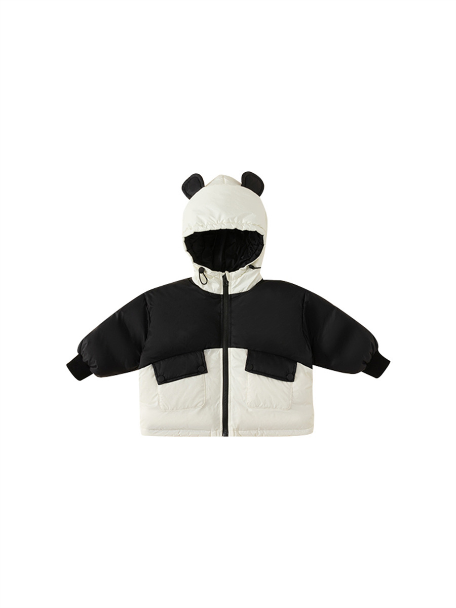 Youbao Ropa para niños Invierno Casual Niños y niñas 90 Chaqueta de plumón de pato blanco Chaqueta de plumón para niños DY82101