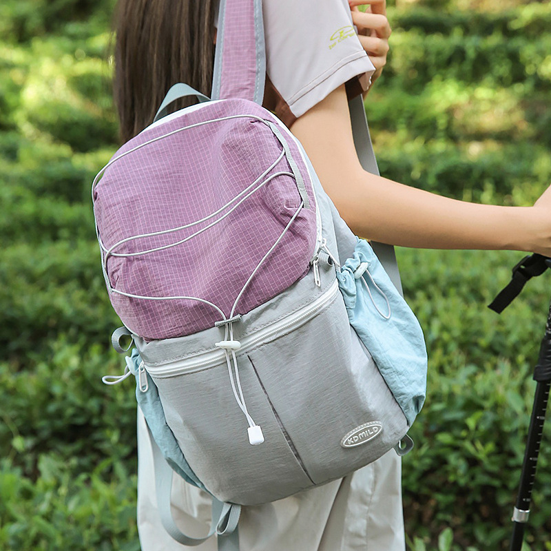 Travel Outdoor Backpack Women's Lightweight Mountaineering Bag Climbing Backpack Hiking Cycling Sports School Bag Nylon