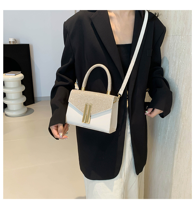 Bag niche design 2024 new bags, fashionable trendy one shoulder small square bag, casual and western-style crossbody bag_voghion.com