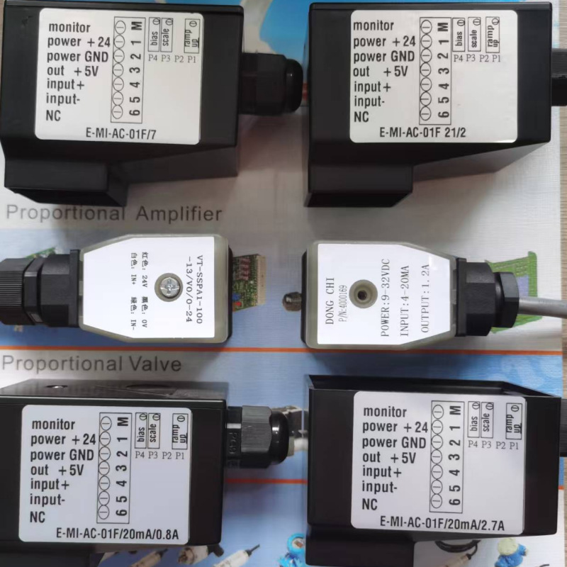 厂家直供CAPV-H-4-20MA-600MA插头放大器VT-SSPA1-100/VT-SSPA1-5