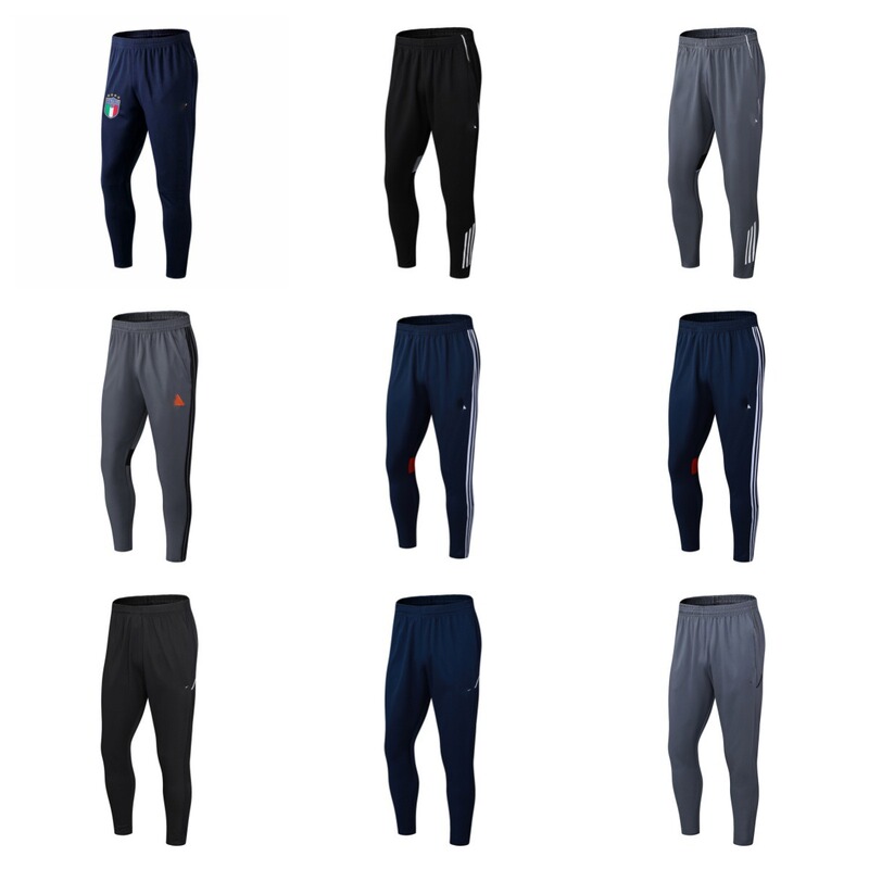 Football Sports Tights New Style Three-Dimensional Logo Football Uniform Men's Sports Pants Single Pants Breathable Long Pants Football Sports Tights New Style Three-Dimensional Logo Football Uniform Men's Sports Pants Single Pants Breathable Long Pants