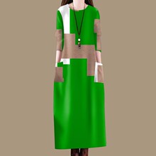 清仓捡漏~高档气质韩版女春秋新款长袖中老年妈妈装连衣裙女