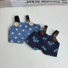 ベビーパンツ 17cm ラブブ 15cm ペインドッグドール サスペンダージーンズ ドール人形服 マッチングウェア