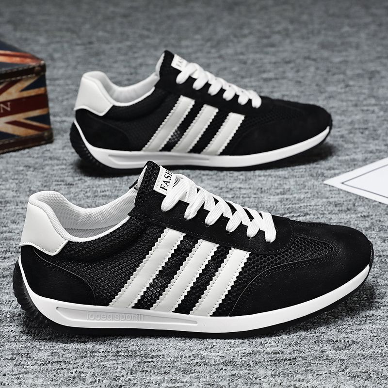 Zapatos de hombre huecos de estilo coreano, malla fina transpirable de verano, malla grande, zapatos deportivos para hombre, zapatos Forrest Gump para hombre, zapatos de moda