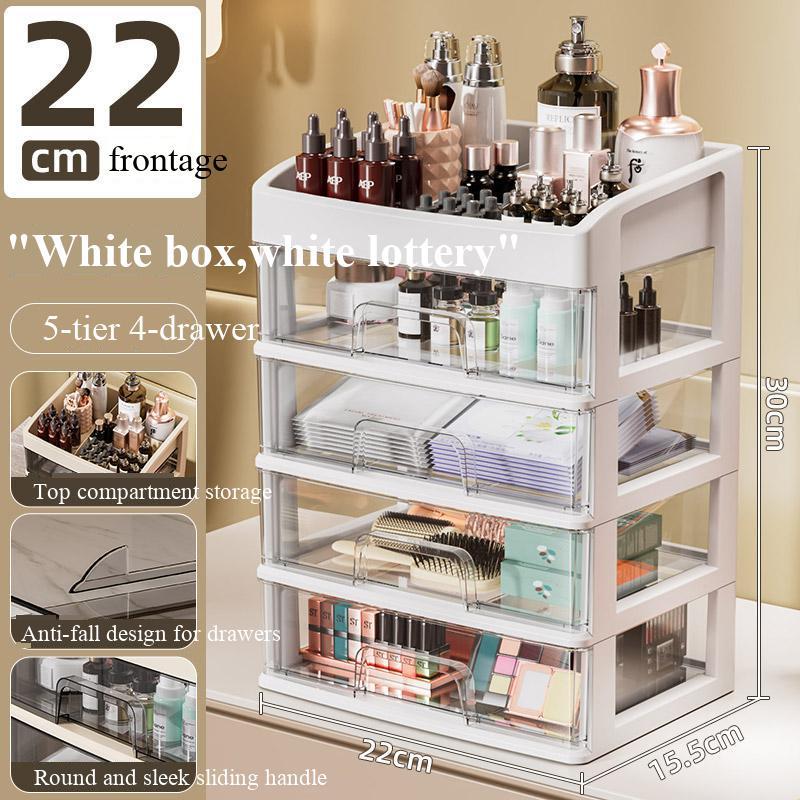 Five layers and four draws-white