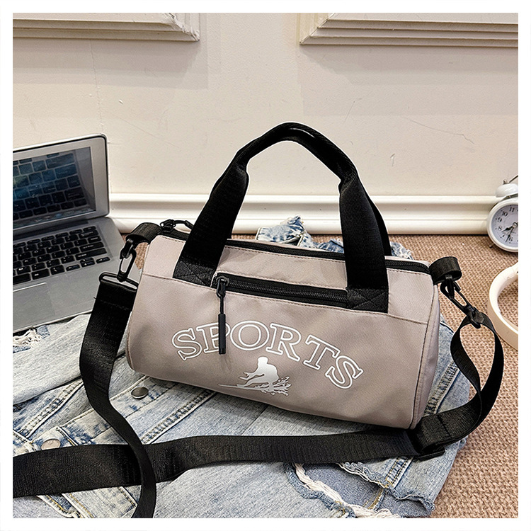 Bolso bandolera de moda bolso casual estilo explosivo para mujer cilindro de un solo hombro 2024 nuevo bolso de almohada portátil simple al por mayor