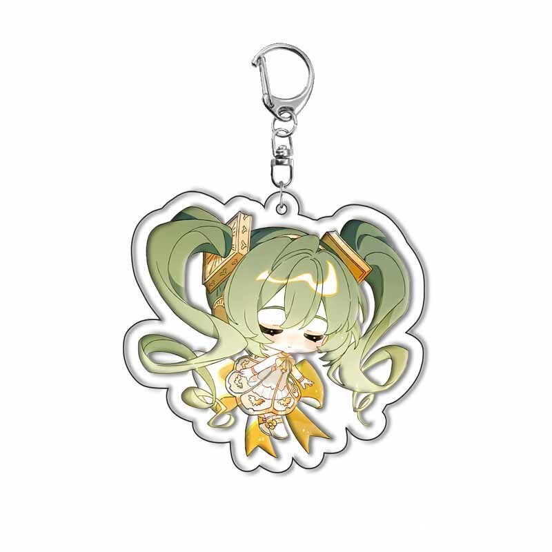 アニメ初音ミクキーホルダーアクセサリー初音二次元アクリルペンダントペンダント学生ギフトペンダント|undefined