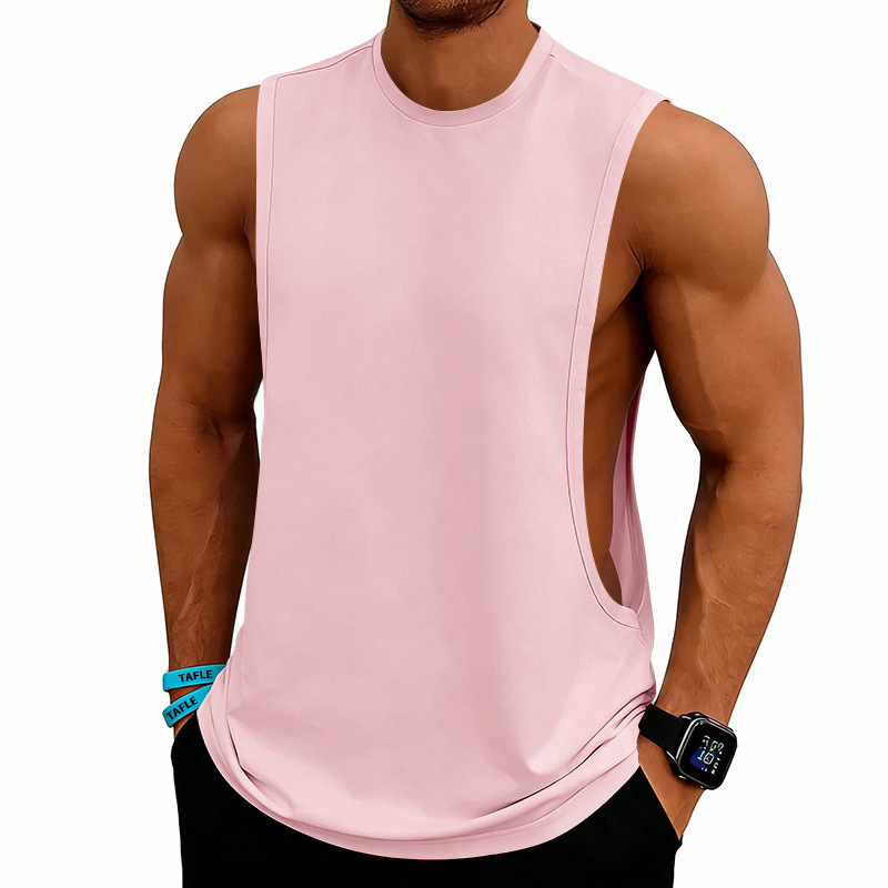Men's Sports Vest For Spring/Summer Loose Fit Fitness Vest Running Basketball Training Top_viptrois.com