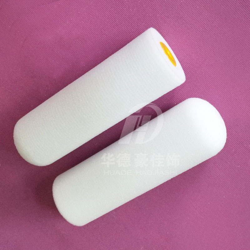 Huade Cepillo de rodillo de esponja de 4 pulgadas a base de agua aceitosa Cepillo de rodillo de esponja de 10 cm Herramienta de pintura