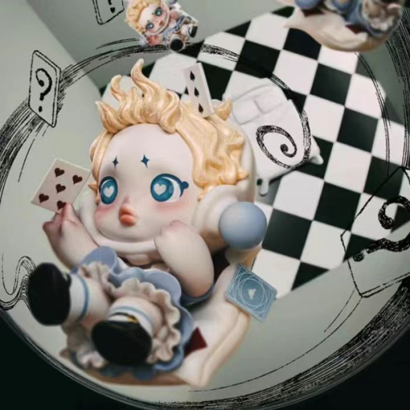 POPMART泡泡玛特盲盒SKULLPANDA平日奇境系列手办潮玩具桌面摆件|undefined