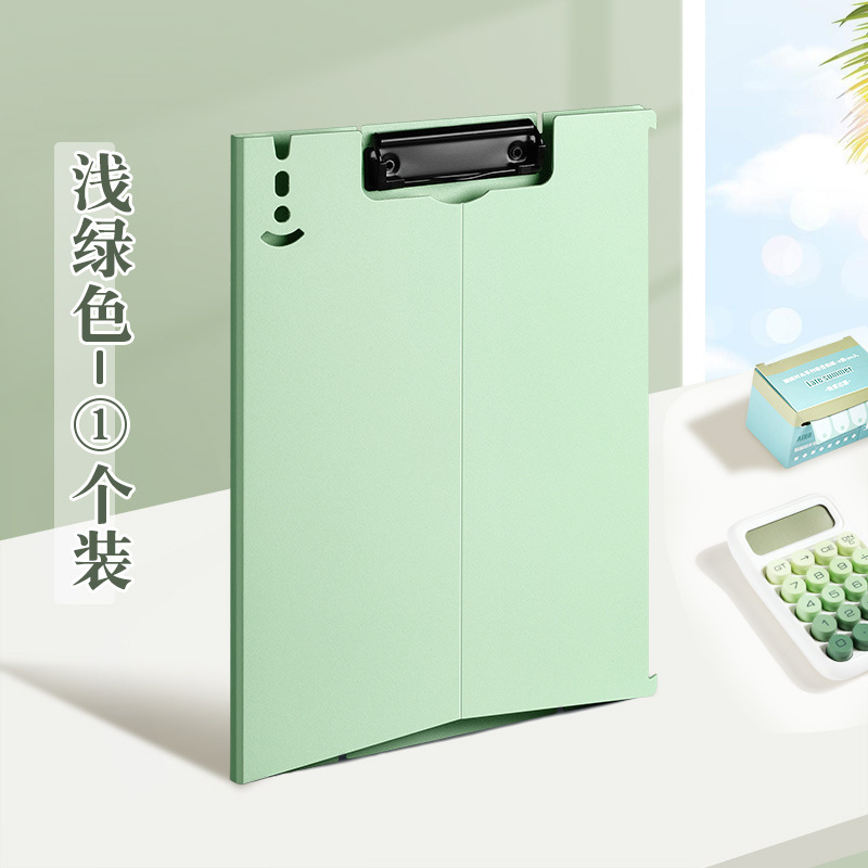スタンドアップボードクリップファイルパッド折りたたみライティングボードa4紙データテスト用紙収納ファイルクリップ楽譜クリップ|undefined