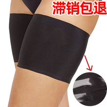 跨境爆款欧美防滑硅胶袜套弹力防摩擦大腿套夏季薄款大码运动腿带