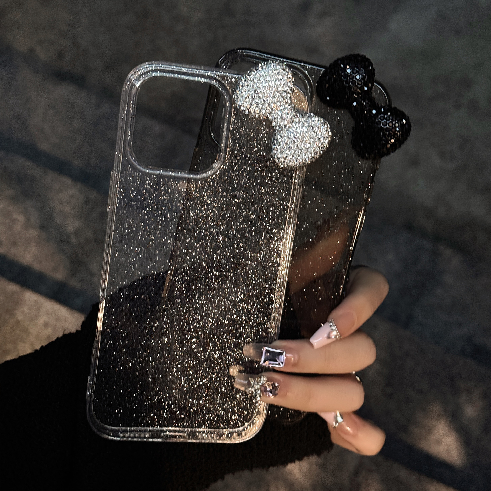 45g Weight iPhone Applicable Brands Tpu Bow Knot Modern Style Phone Cases Phone Accessories