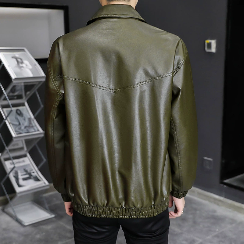 Demi-season retro keep warm windproof jacket for leisure, American style