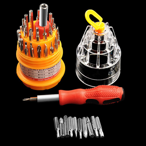 30-in-1 Screwdriver Multi-Function Screw Bit Set Assembly and Disassembly Screw Combination Tool Factory Wholesale