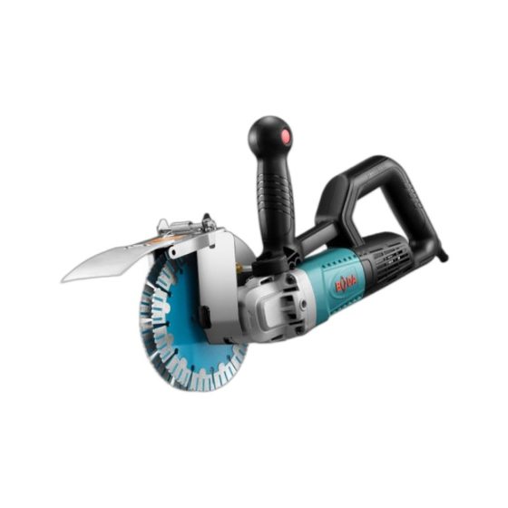 Broad brushless slotting machine high-power one-time forming water and electricity installation dust-free wall concrete double-piece cutting machine