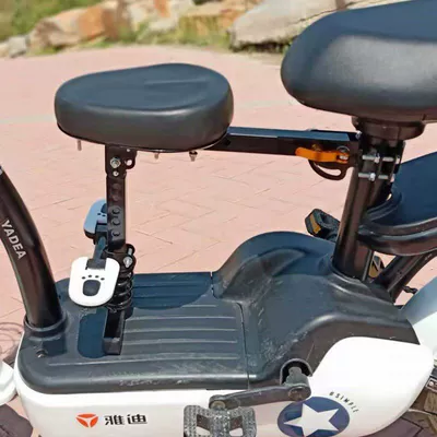 Foldable Quick-Release Child Seat – Child seat shed - black-pedals-other