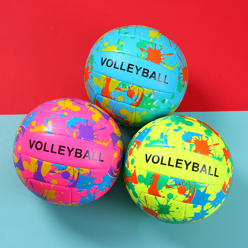 No. 5 Pvc Graffiti Volleyball, Special for High School Entrance Examination, Wear-Resistant and Explosion-Proof, Adult Volleyball, School Training and Competition Sports Volleyball