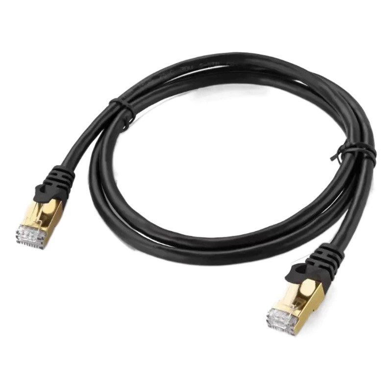 Сетевой кабель категории 7, 600 МГц, многожильный, 10G, двойной экранированный, категория CAT7, sf/ftp, сетевой кабель категории 7, сетевая перемычка