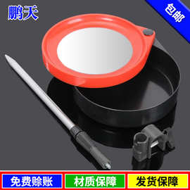 新款钓鱼配件 双层强磁拉饵盘 多功能钓鱼饵料盘钓鱼渔具用品批发