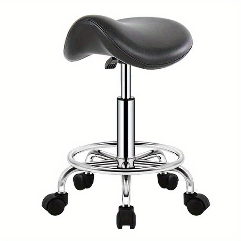 Barbería ergonómica barbería taburete silla de belleza dental elevación ajustable silla de polea taburete