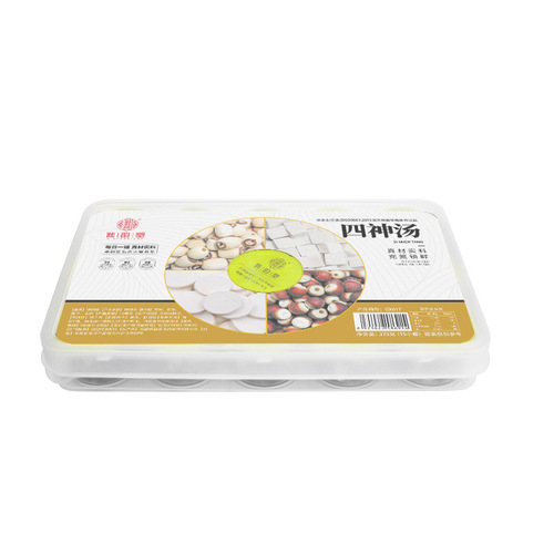 Qiaoyuntang Sishen Soup 375g/box 15 small cans of tea Gorgon fruit, poria, lotus seeds and yam combination small cans of flowers