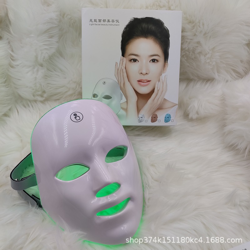 Espectrómetro de siete colores de pulverización fría nano plegable para aparato de belleza fotónico especial para el salón de belleza para blanquear el acné