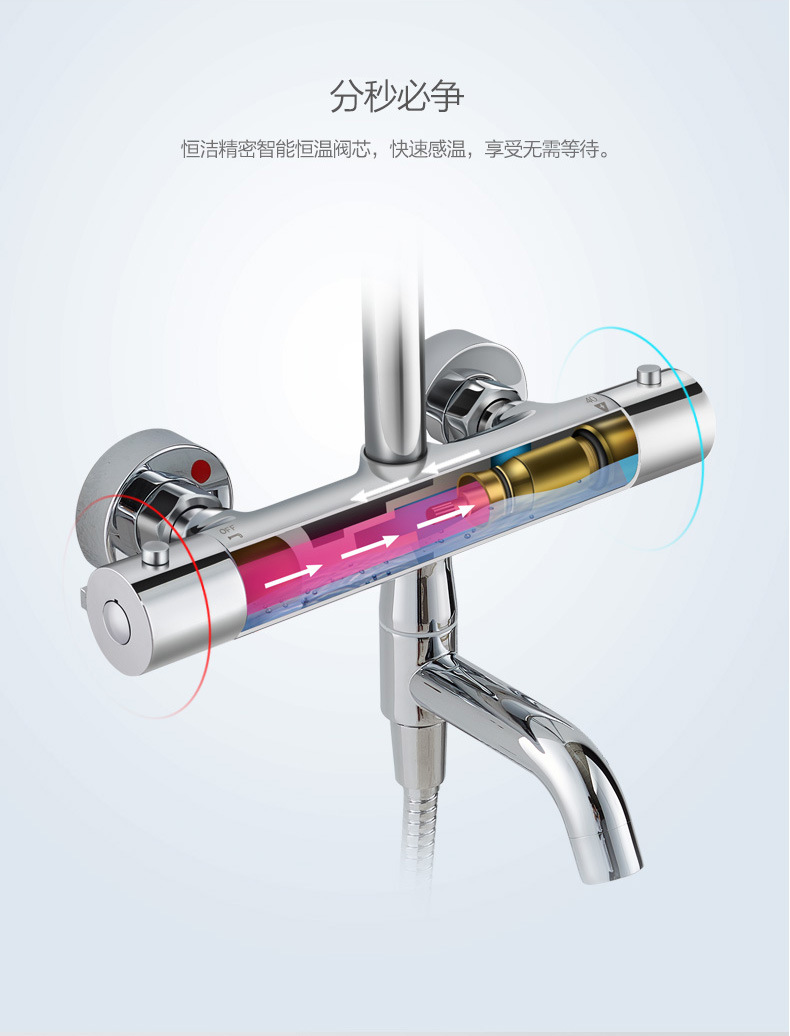 恒温淋浴花洒套装