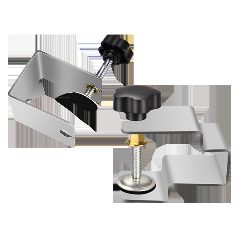 Tipo de cajón de superficie auxiliar de instalación titular de artefacto de carpintería clip en forma de g clip de cajón clip de fijación de acero inoxidable