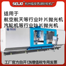 杭州SEWO西湖砂轮机厂航空发动机及汽轮机叶片可编程自动打磨抛光