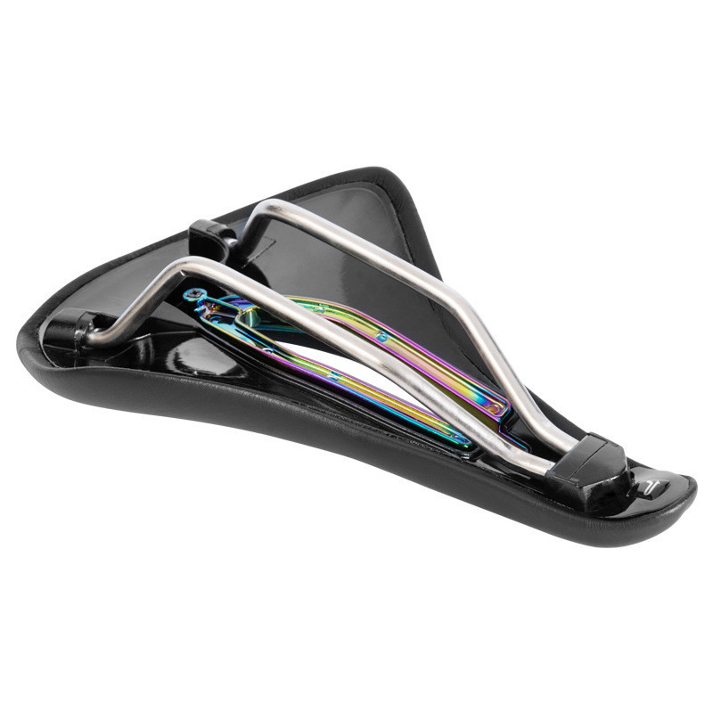 Cojín del asiento de bicicleta de montaña hueco transpirable microfibra de cuero triatlón bicicleta asiento cojín carretera accesorios de equitación