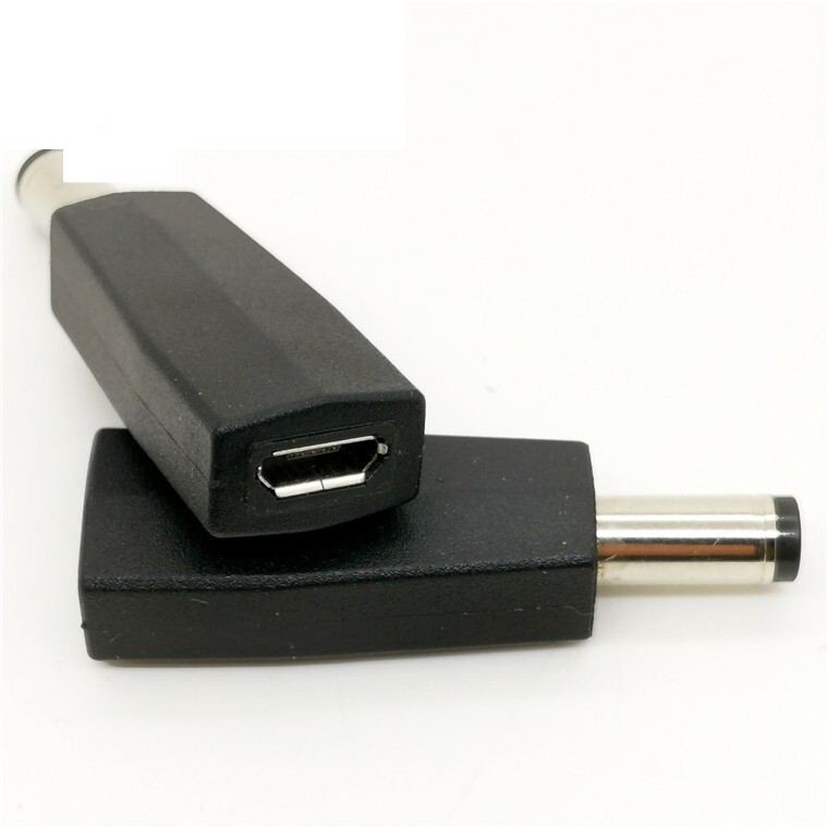 安卓type-c携帯電話microusbメスdcプラグ5.5*2.1mmオス変換ヘッド5vインターフェイス|undefined