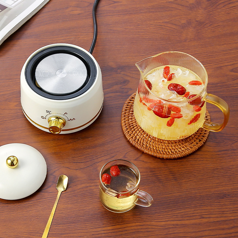 ミニ養生ポット多機能家庭用養生カップ小型オフィス茶器電気コッププレゼントケース|undefined