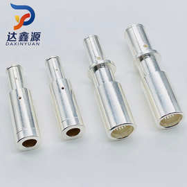 新能源充电桩大电流200A冠簧接线端子6.0|10.0母孔插孔铜针插针