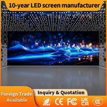 Led Display Screen 全彩led显示屏室内会议室高清大屏幕外贸