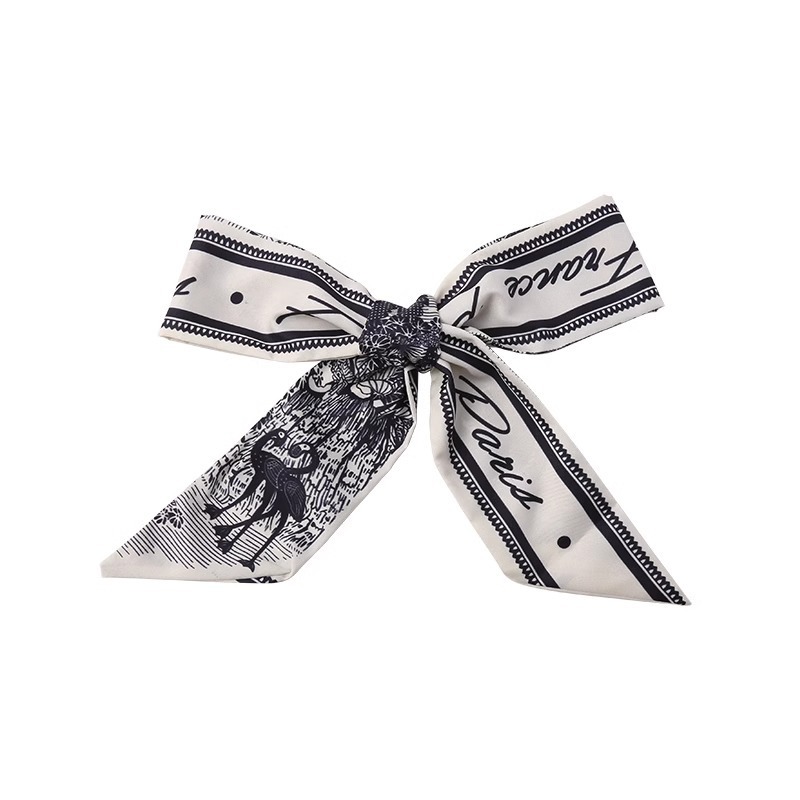 Red larga bufandas de seda correa de cabello para mujeres 2024 nuevo cabello trenzado corda de cabello coreana corda de arco corda de cabello