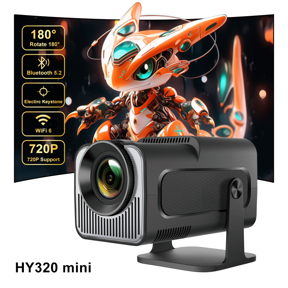 HY320MINI proyector transfronterizo Android 11 HD 1080P proyector portátil de teléfono móvil de cine en casa Y