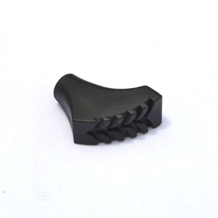 Accesorios de bastón de montaña, cubierta de pies grandes, sombrero de bastón, cabeza larga, cabeza corta, botón de 8 caracteres, cubierta de goma antideslizante, punta de bastón de acero de tungsteno