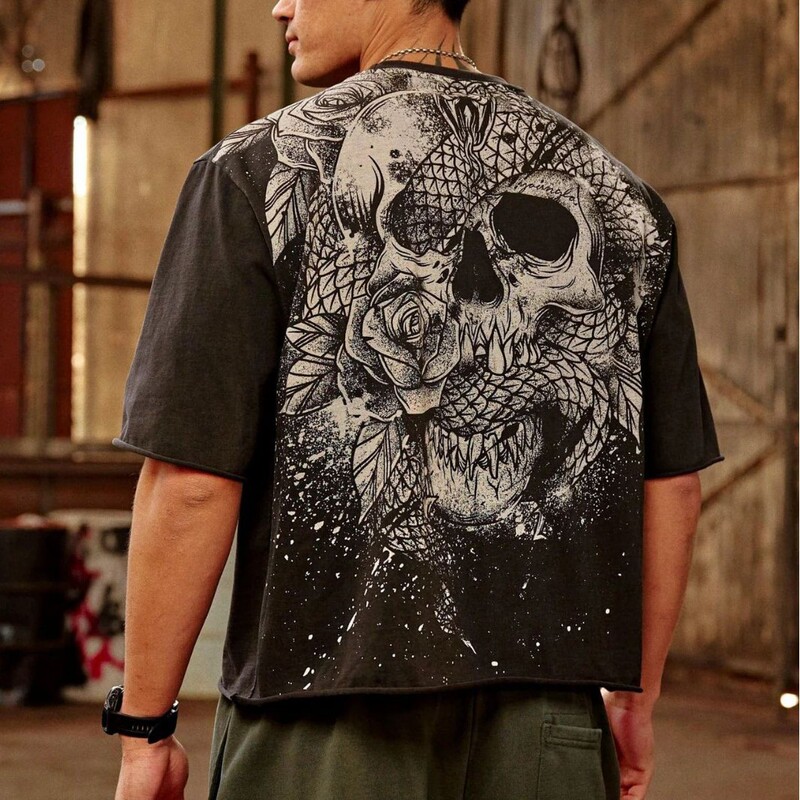 Youngla American Style New Men's Oversized T-Shirt Jogger Gym Sports Fitness Cotton Casual Short Sleeve Youngla American Style New Men's Oversized T-Shirt Jogger Gym Sports Fitness Cotton Casual Short Sleeve