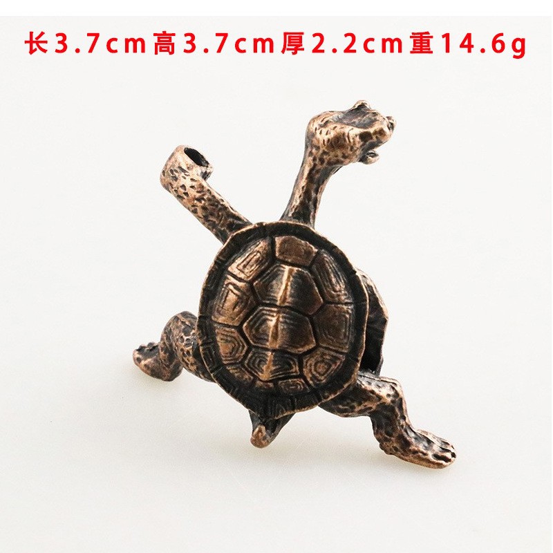 작은 거북이 붉은 구리